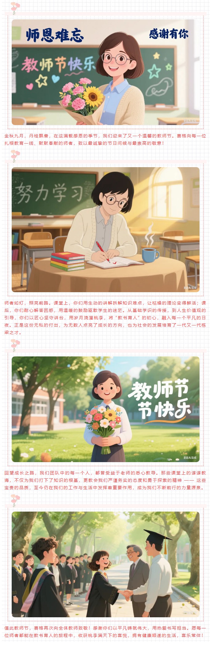 感恩有您 照亮前行 — 祝老師們節(jié)日快樂(lè)！_副本